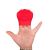 Brosse Nettoyante en Silicone Chat pour le Visage - Rouge