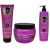 Shampoing+Masque+Créme-Lisse Intense Anti-Frizz-À La Kératine&Protéine-0%Sulfate-500ml