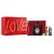 Coffret Black Opium - Eau de Parfum 90 ml + Rouge Volupté Shine N°85 + Mini Mascara