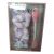 Kit Gommage 2en1 - Brosse de Masque Facial en Silicone + Bandeaux Turban Accessoires de Cheveux