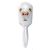 Brosse à Cheveux Démêlante - Blanche Ovale - Mouton