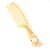 Peigne  Cheveux Enfants Love Life - Jaune