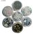 Stickers Nail Accessory Pour Ongles - LOT DE 7 Nail Art Strass N 02