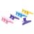 Lot de 12 Pinces à Cheveux en Plastique Papillon - Multi Couleurs