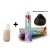 Coloration Cheveux Multi-vitaminée - Marron Clair  5.12 + Crème Oxydante 10 Vol
