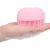 Brosse de Bain de Massage en Silicone - Rose