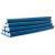 Lot de 10 Bigoudis Souple Rouleaux Friser Cheveux - Taille 5 Bleu